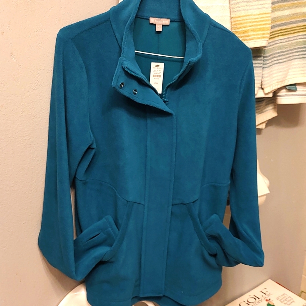 T by Talbots Fleece Jacket NWT - Picture 4 of 7